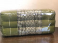 Thajský relaxačný jóga vankúš štvorcový 34 cm: zelený<br />
