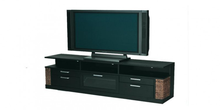 Televízny stolík so zásuvkami a poličkami HTVC 04